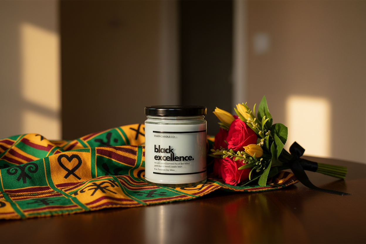 Black History Month - Black Excellence with Adinkra Symbols