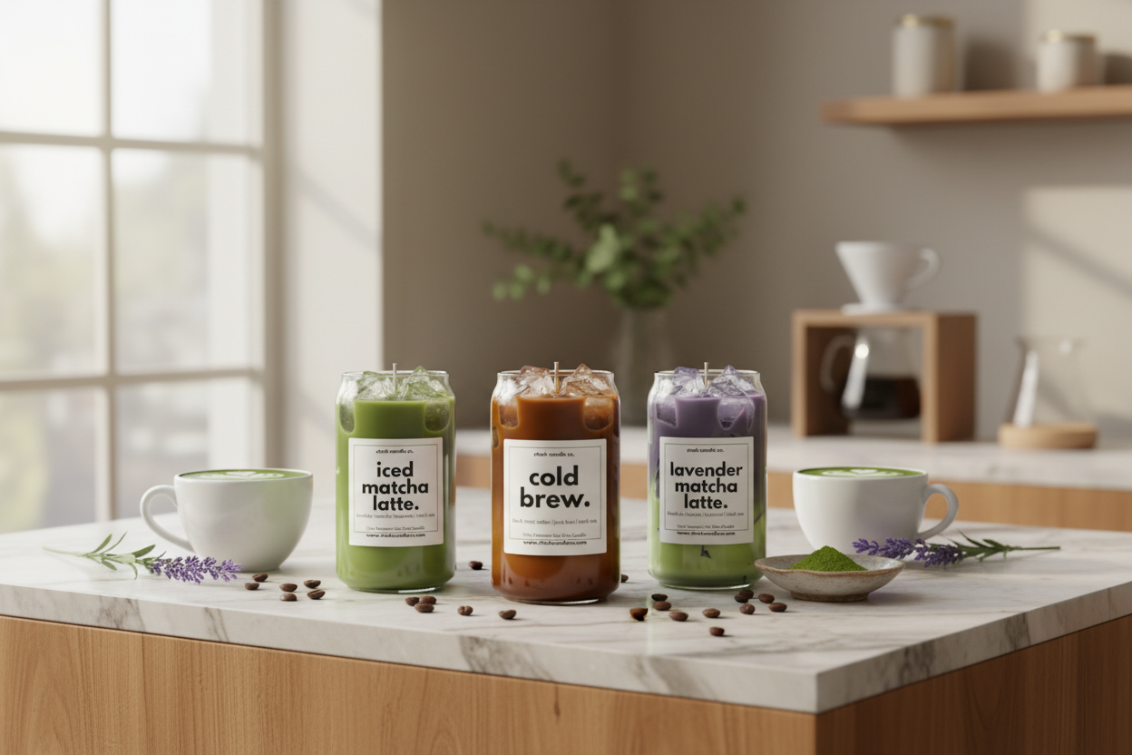 Latte Collection Coffee Shop Banner